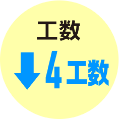 工数:4工数減