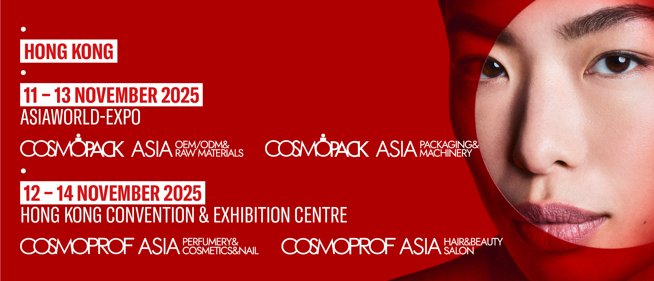 COSMOPROF CBE ASEAN BANGKOK出展